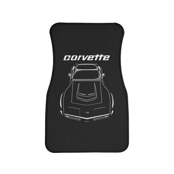 Chevrolet Corvette C3 Car Mat Front Carpet Floor Mats by Auto Art Apparel