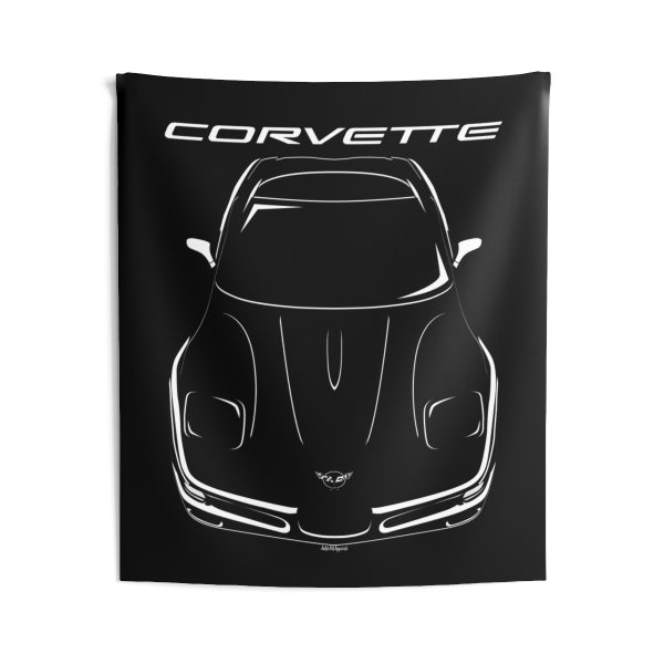 Chevrolet Corvette C5 Tapestry 50 x 60 inch by Auto Art Apparel