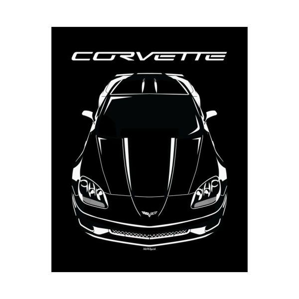 Chevrolet Corvette C6 Poster 16 x 20 inch by Auto Art Apparel