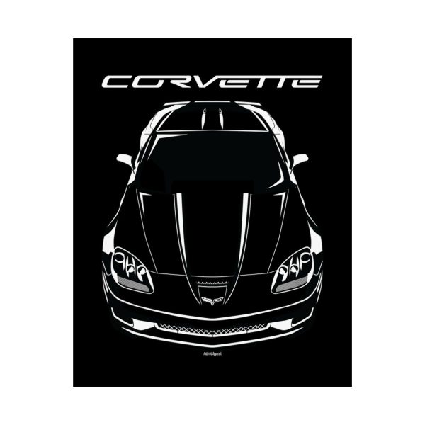 Chevrolet Corvette C6 Z06 Poster 16 x 20 inch by Auto Art Apparel