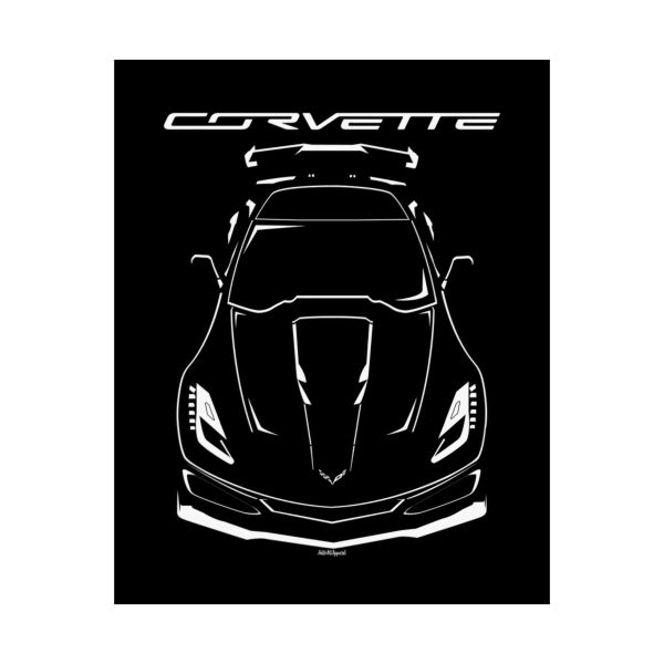 Chevrolet Corvette C7 ZR1 Poster 16 x 20 inch by Auto Art Apparel