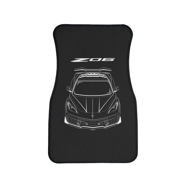 Chevrolet Corvette C8 Z06 2023-2024 Car Mat Front Carpet Floor Mats by Auto Art Apparel