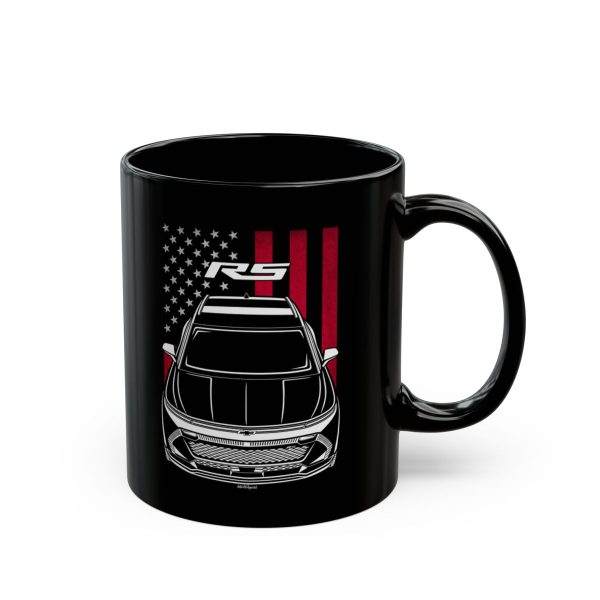 Chevrolet Equinox EV RS 2024 Mug - US Flag Coffee Mug 11 oz by Auto Art Apparel