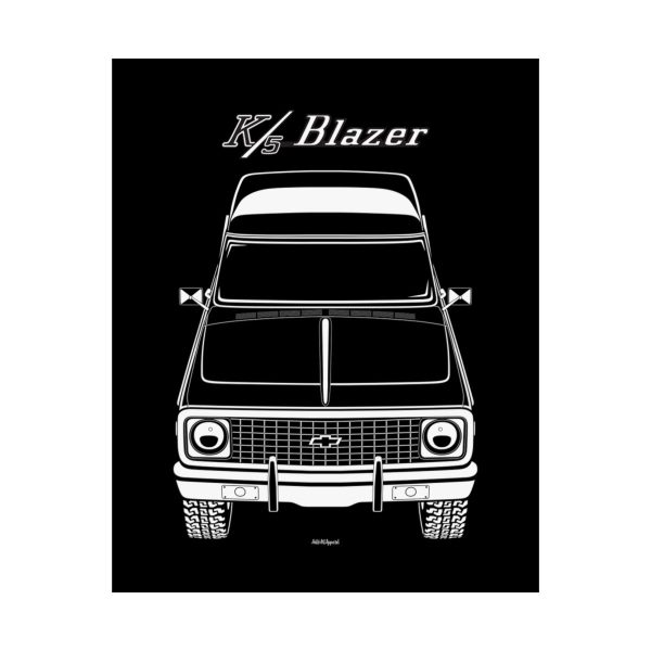 Chevrolet K5 Blazer 1969-1972 Poster 16 x 20 inch by Auto Art Apparel