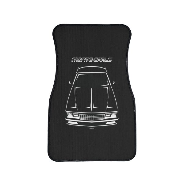 Chevrolet Monte Carlo 1984-1989 Car Mat Front Carpet Floor Mats by Auto Art Apparel