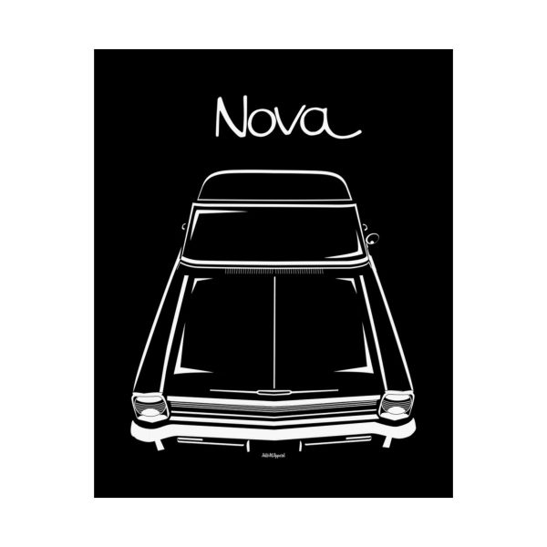 Chevrolet Nova 1966-1967 Poster 16 x 20 inch by Auto Art Apparel