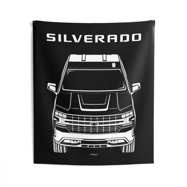 Chevrolet Silverado 1500 2019-2021 Tapestry 50 x 60 inch by Auto Art Apparel