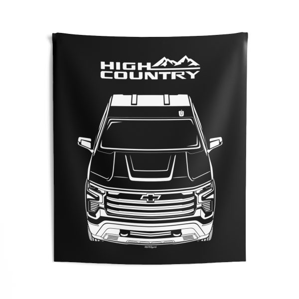 Chevrolet Silverado 1500 High Country 2022-2024 Tapestry 50 x 60 inch by Auto Art Apparel