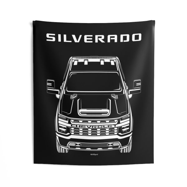Chevrolet Silverado 3500 HD 2020-2023 Tapestry 50 x 60 inch by Auto Art Apparel