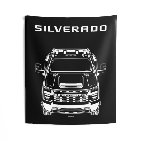 Chevrolet Silverado 3500 HD Double 2020-2023 Tapestry 50 x 60 inch by Auto Art Apparel