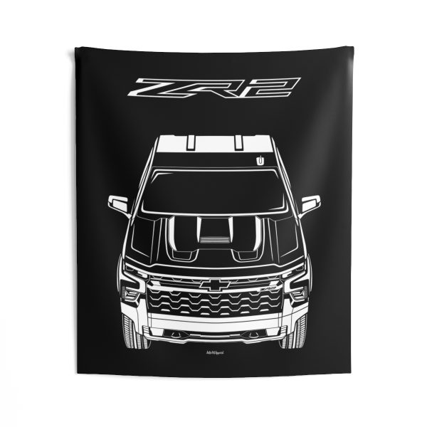 Chevrolet Silverado ZR2 2022-2024 Tapestry 50 x 60 inch by Auto Art Apparel