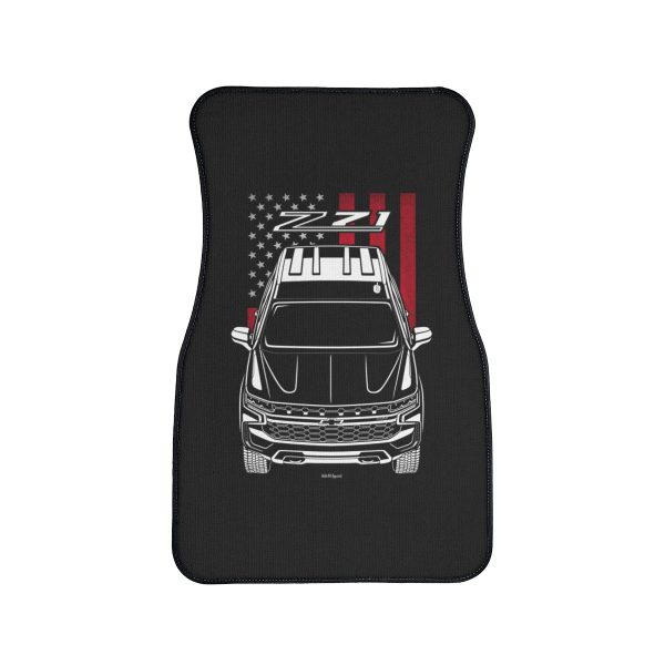 Chevrolet Suburban Z71 2021-2023 Car Mat - US Flag Floor Mats Front Carpet Floor Mats by Auto Art Apparel