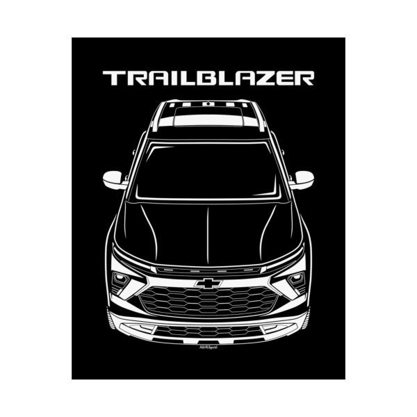 Chevrolet Trailblazer Activ 2024 Poster 16 x 20 inch by Auto Art Apparel