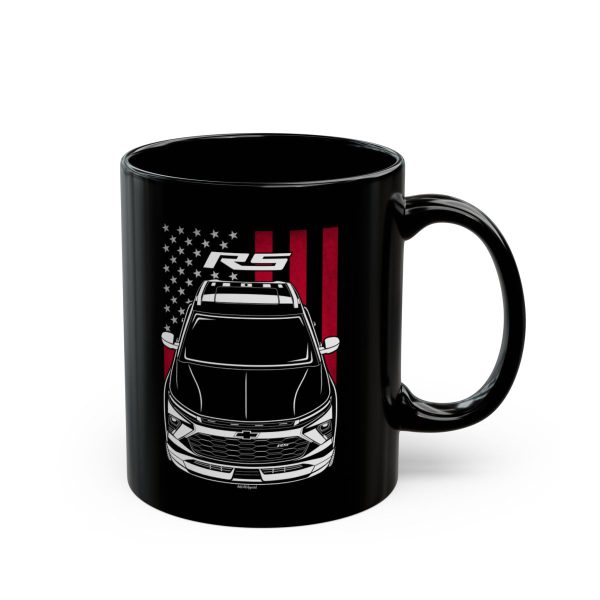 Chevrolet Trailblazer RS 2024 Mug - US Flag Coffee Mug 11 oz by Auto Art Apparel