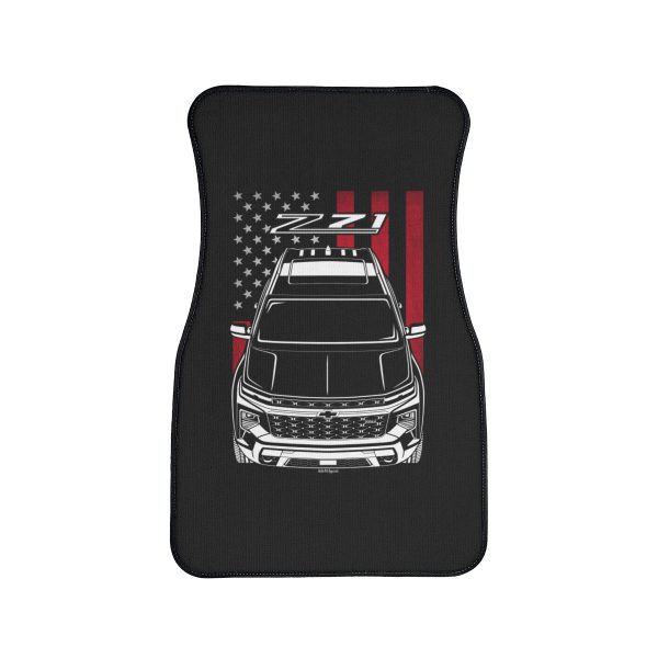 Chevrolet Traverse Z71 2024 Car Mat - US Flag Floor Mats Front Carpet Floor Mats by Auto Art Apparel