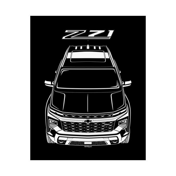 Chevrolet Traverse Z71 2024 Poster 16 x 20 inch by Auto Art Apparel