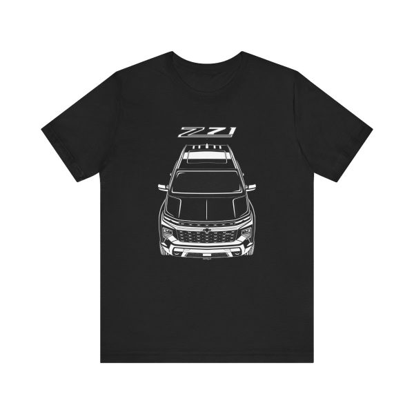 Chevrolet Traverse Z71 2024 T-shirt Black by Auto Art Apparel