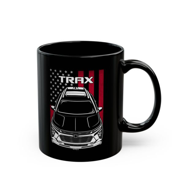 Chevrolet Trax Activ 2024 Mug - US Flag Coffee Mug 11 oz by Auto Art Apparel