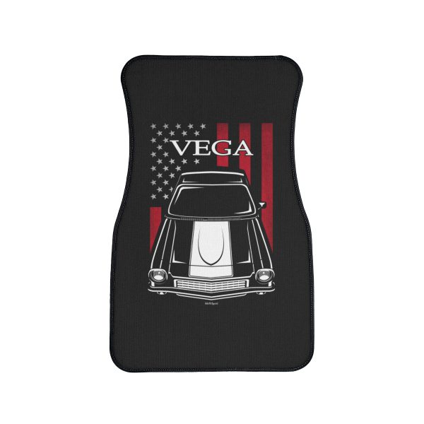 Chevrolet Vega GT 1971-1973 Car Mat - US Flag Floor Mats Front Carpet Floor Mats by Auto Art Apparel