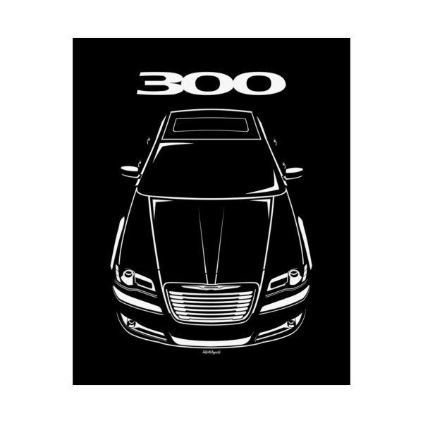 Chrysler 300C 2011-2014 Poster 16 x 20 inch by Auto Art Apparel