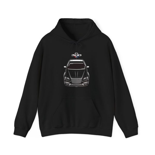 Chrysler 300C 2023 Hoodie Black by Auto Art Apparel
