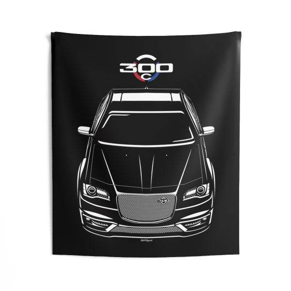 Chrysler 300C 2023 Tapestry 50 x 60 inch by Auto Art Apparel