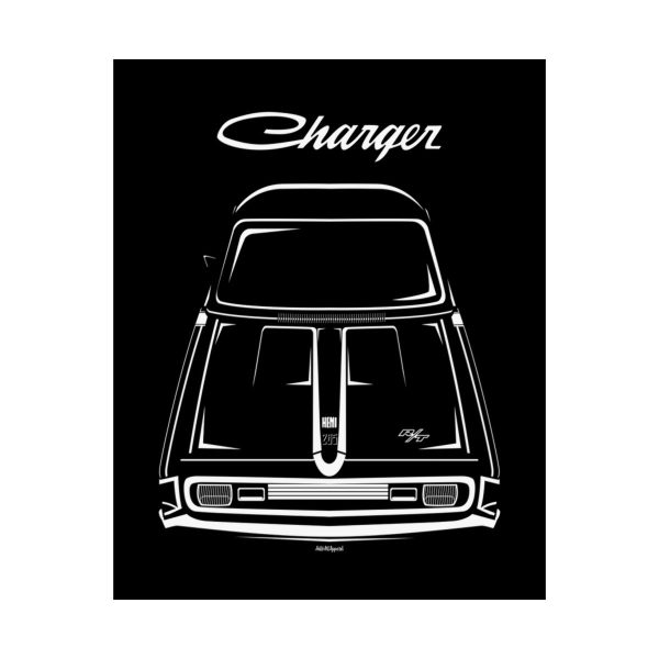 Chrysler VH Valiant Charger RT Poster 16 x 20 inch by Auto Art Apparel