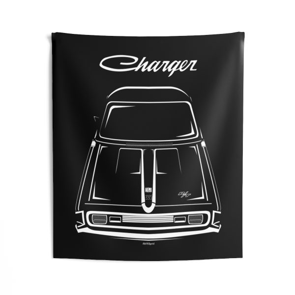 Chrysler VH Valiant Charger RT Tapestry 50 x 60 inch by Auto Art Apparel