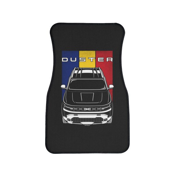 Dacia Duster 2024-2025 Car Mat - Romania Flag Floor Mats Front Carpet Floor Mats by Auto Art Apparel