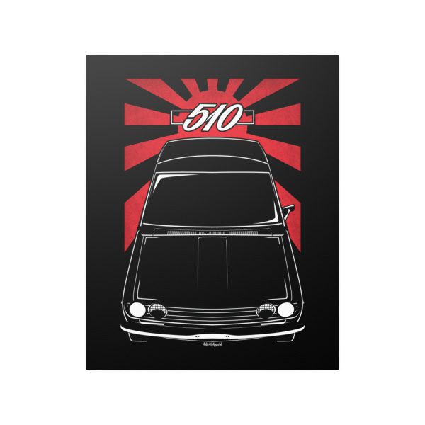 Datsun 510 1968-1973 Poster - JDM Print 16 x 20 inch by Auto Art Apparel