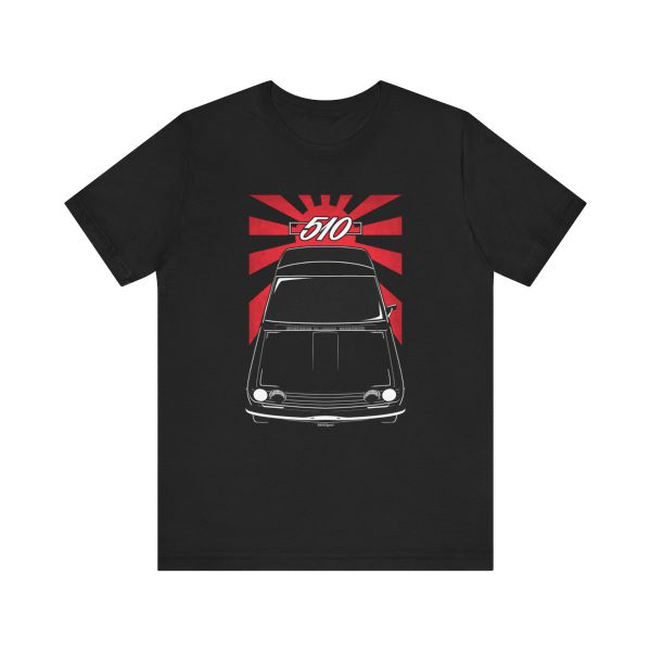Datsun 510 1968-1973 T-shirt - JDM Shirt Black by Auto Art Apparel