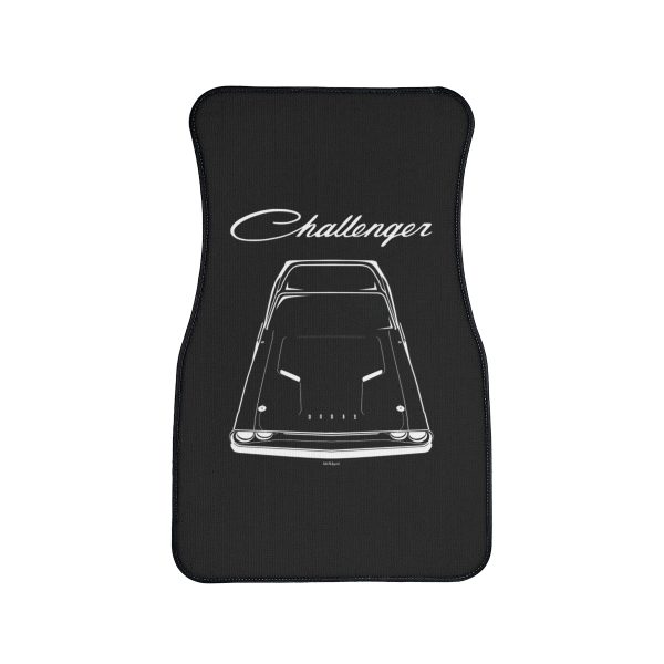 Dodge Challenger 1970-1971 Car Mat Front Carpet Floor Mats by Auto Art Apparel