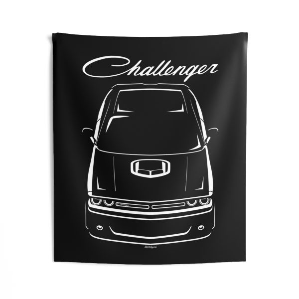 Dodge Challenger RT Shaker Tapestry 50 x 60 inch by Auto Art Apparel