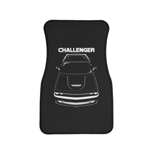 Dodge Challenger SRT 2015-2019 Car Mat Front Carpet Floor Mats by Auto Art Apparel