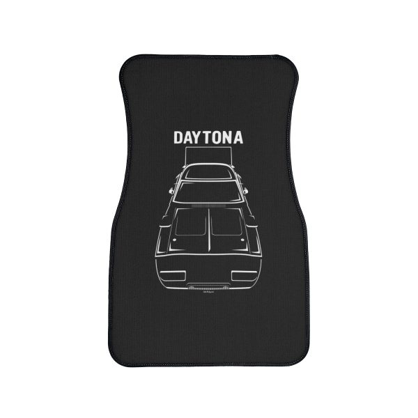 Dodge Charger Daytona 1969 Car Mat Front Carpet Floor Mats by Auto Art Apparel