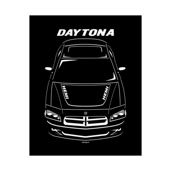 Dodge Charger Daytona 2006-2009 Poster 16 x 20 inch by Auto Art Apparel