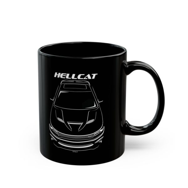 Dodge Charger SRT Hellcat 2015-2019 Mug 11 oz by Auto Art Apparel