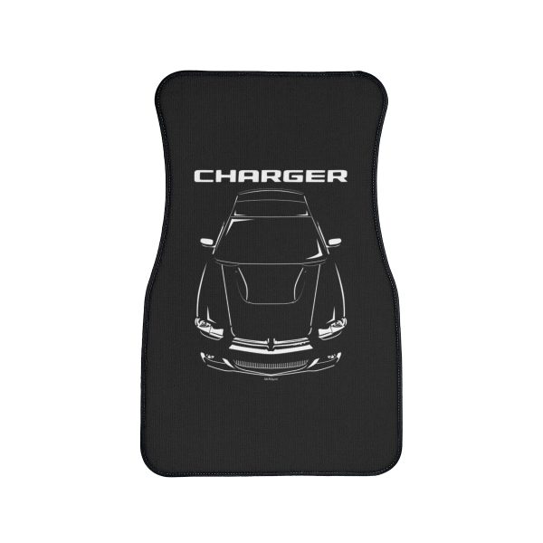 Dodge Charger SRT8 2011-2014 Car Mat Front Carpet Floor Mats by Auto Art Apparel