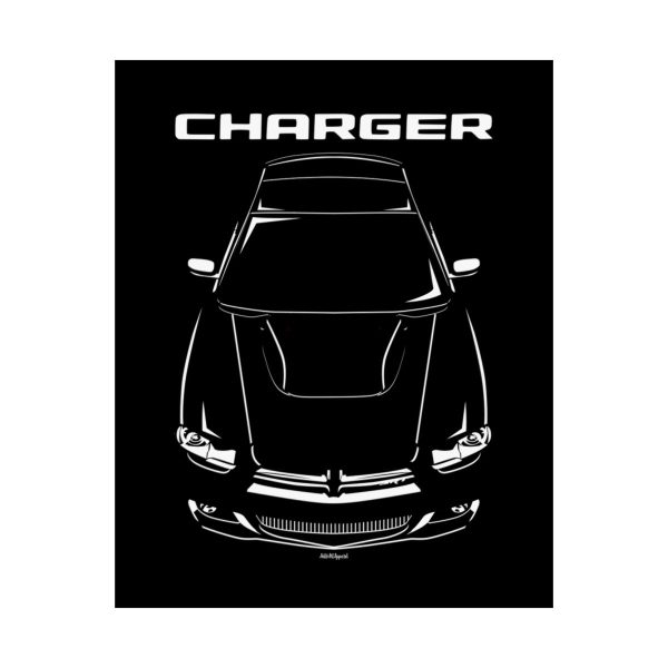 Dodge Charger SRT8 2011-2014 Poster 16 x 20 inch by Auto Art Apparel