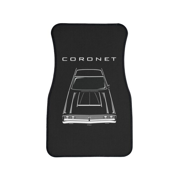 Dodge Coronet 1968 Car Mat Front Carpet Floor Mats by Auto Art Apparel