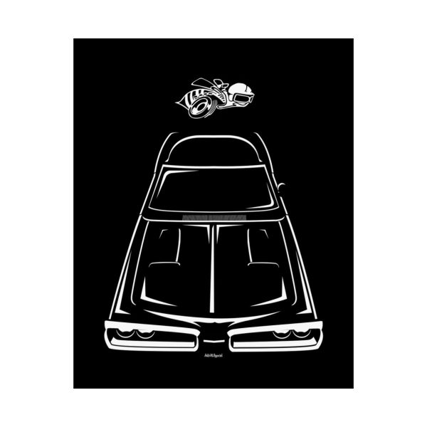 Dodge Coronet Super Bee 1970 Poster 16 x 20 inch by Auto Art Apparel