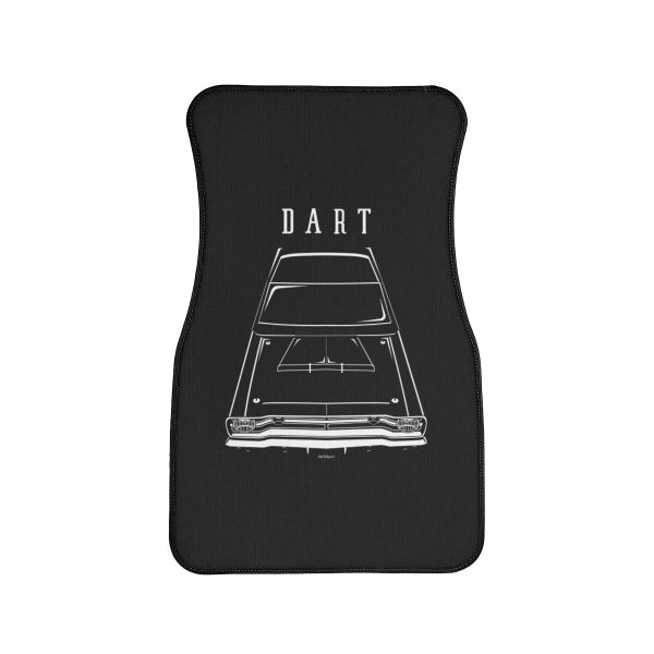 Dodge Dart 1968 Car Mat Front Carpet Floor Mats by Auto Art Apparel