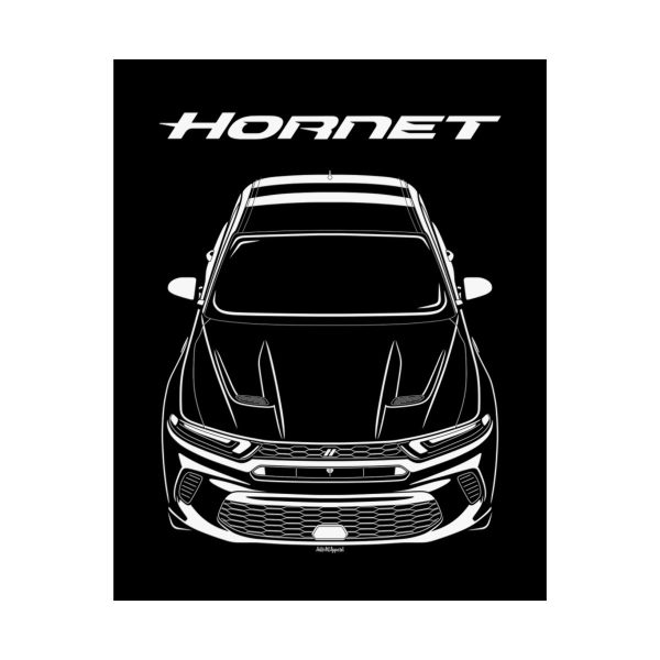 Dodge Hornet 2023-2024 Poster 16 x 20 inch by Auto Art Apparel