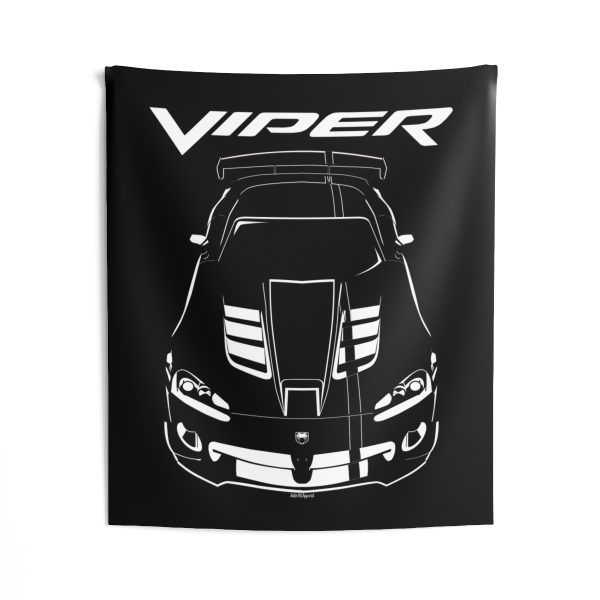 Dodge Viper ACR 4th generation Tapestry 50 x 60 inch by Auto Art Apparel