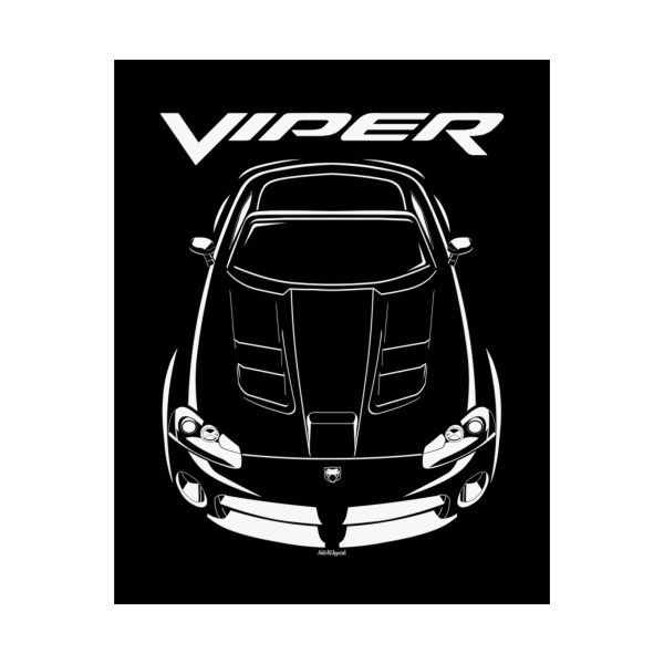 Dodge Viper SRT 10 Poster 16 x 20 inch by Auto Art Apparel
