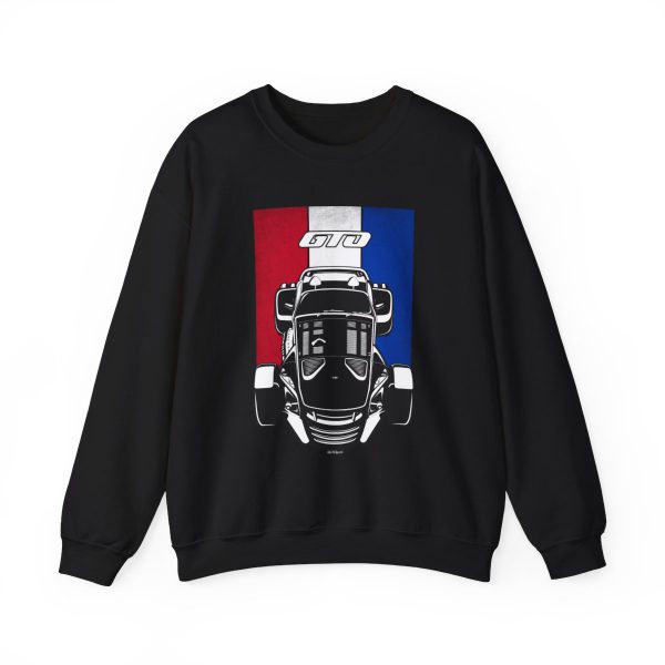 Donkervoort D8 GTO Sweatshirt - Netherlands Flag Crewneck Black by Auto Art Apparel
