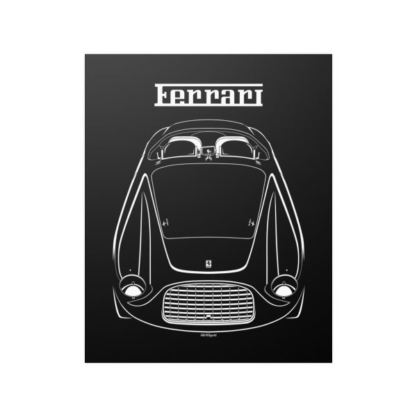 Ferrari 166 MM Barchetta Poster 16 x 20 inch by Auto Art Apparel