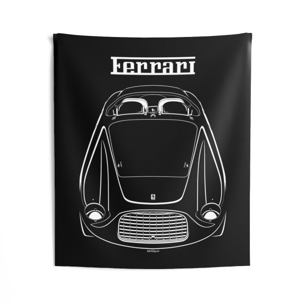 Ferrari 166 MM Barchetta Tapestry 50 x 60 inch by Auto Art Apparel