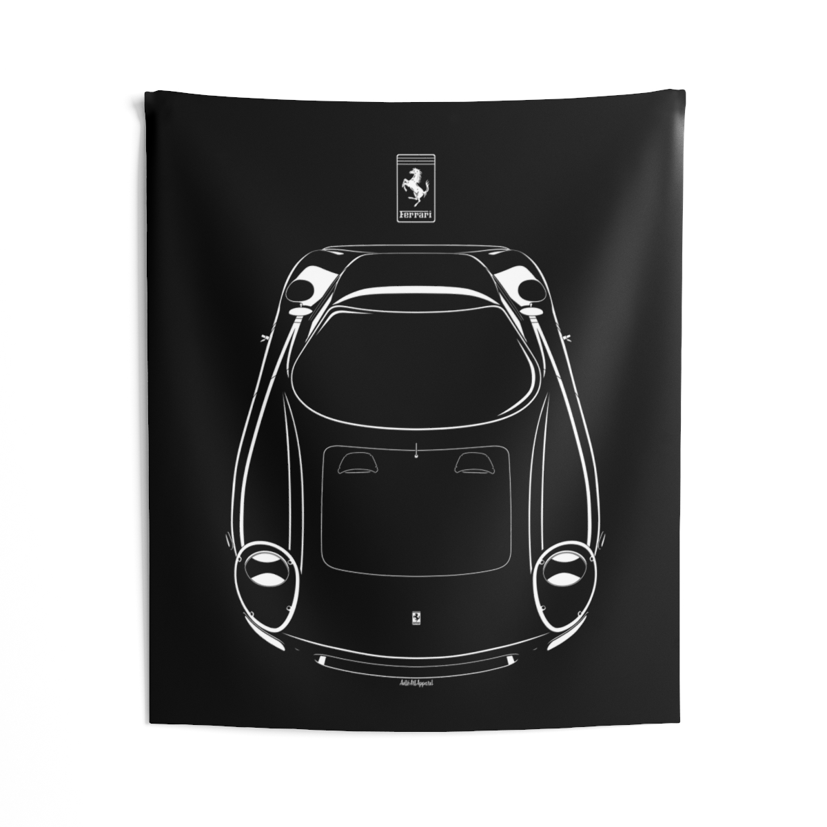 Ferrari 250 LM Tapestry 50 x 60 inch by Auto Art Apparel
