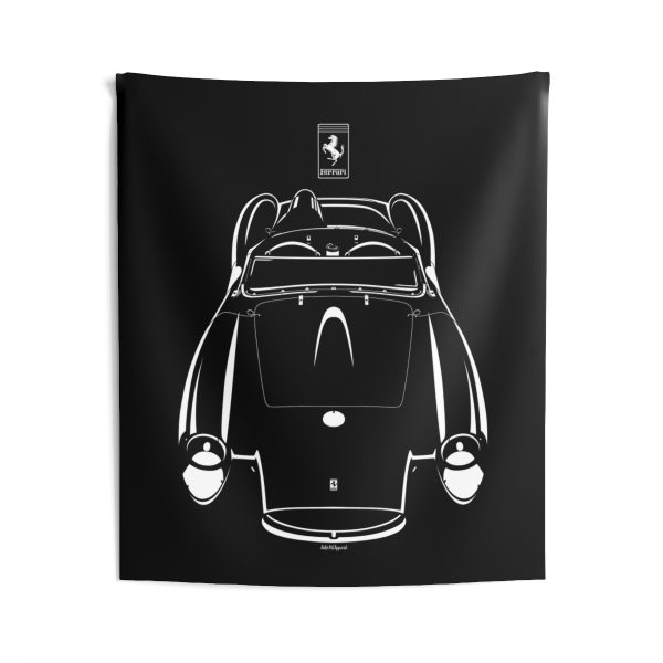 Ferrari 250 Testa Rossa Tapestry 50 x 60 inch by Auto Art Apparel